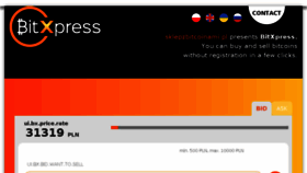 What Bitxpress.pl website looked like in 2018 (6 years ago)