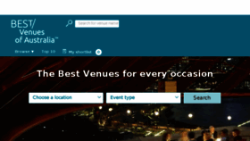 What Bestvenues.com.au website looked like in 2018 (6 years ago)
