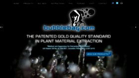 What Bubblebag.com website looked like in 2018 (6 years ago)