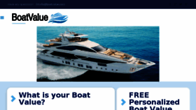 What Boatvalue.com website looked like in 2018 (6 years ago)