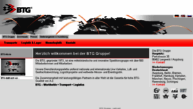 What Btg.de website looked like in 2018 (6 years ago)
