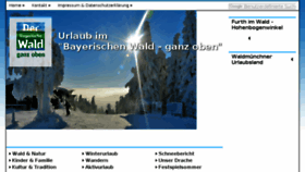 What Bayerischer-wald-ganz-oben.de website looked like in 2018 (6 years ago)