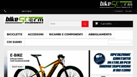 What Bikestorm.it website looked like in 2018 (6 years ago)