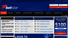 What Betstar.com.au website looked like in 2018 (6 years ago)