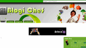 What Blogichef.com website looked like in 2018 (6 years ago)