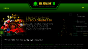 What Bolaonline188.org website looked like in 2018 (6 years ago)