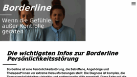 What Borderline-info.de website looked like in 2018 (6 years ago)