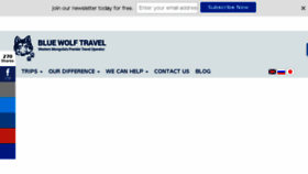 What Bluewolftravel.com website looked like in 2018 (6 years ago)