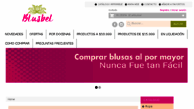 What Blusbel.com website looked like in 2018 (6 years ago)