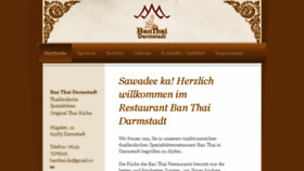 What Banthai-darmstadt.de website looked like in 2018 (6 years ago)