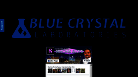 What Bluecrystallabs.com website looked like in 2018 (6 years ago)
