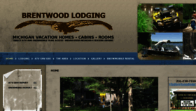 What Brentwoodlodging.com website looked like in 2018 (6 years ago)