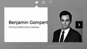 What Benjamin-gompert.de website looked like in 2018 (6 years ago)