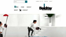 What Beldray.com website looked like in 2018 (6 years ago)