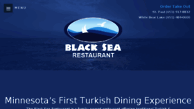 What Blacksearestaurant.com website looked like in 2018 (6 years ago)
