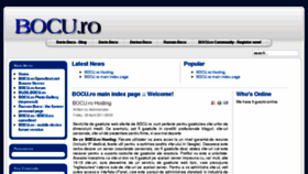 What Bocu.ro website looked like in 2018 (6 years ago)