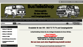 What Busteileshop.de website looked like in 2018 (6 years ago)