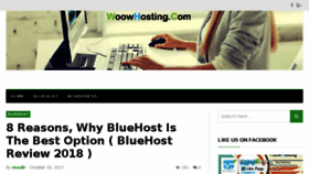 What Bluehostcoupongeeks.com website looked like in 2018 (6 years ago)