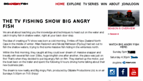 What Bigangryfish.tv website looked like in 2018 (6 years ago)