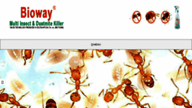 What Bioway.co.za website looked like in 2018 (6 years ago)