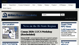 What Bistateonline.org website looked like in 2018 (6 years ago)