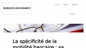 What Banque1assurance.com website looked like in 2018 (6 years ago)