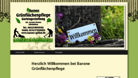 What Barone-garten.de website looked like in 2018 (6 years ago)
