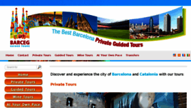 What Barcelona-top-tours.com website looked like in 2018 (6 years ago)