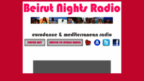 What Beirutnights.com website looked like in 2018 (6 years ago)
