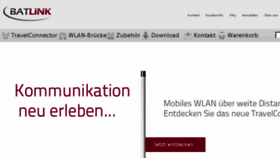 What Batlink.de website looked like in 2018 (6 years ago)