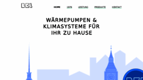 What Bkl-klima.de website looked like in 2018 (6 years ago)