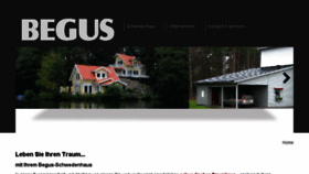 What Begus-schwedenhaus.de website looked like in 2018 (6 years ago)