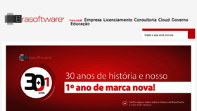 What Brasoftware.com.br website looked like in 2018 (6 years ago)