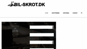 What Bil-skrot.dk website looked like in 2018 (6 years ago)