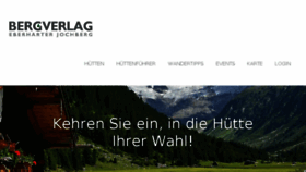 What Bergverlag.at website looked like in 2018 (6 years ago)