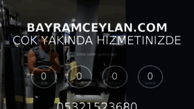 What Bayramceylan.com website looked like in 2018 (6 years ago)