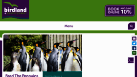 What Birdland.co.uk website looked like in 2018 (6 years ago)