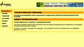 What Bahnhofsvorstadt.de website looked like in 2018 (6 years ago)