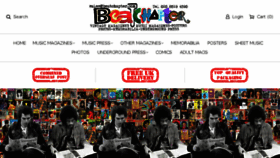 What Beatchapter.com website looked like in 2018 (6 years ago)