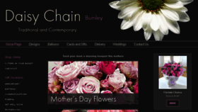 What Burnleyflowers.co.uk website looked like in 2018 (6 years ago)
