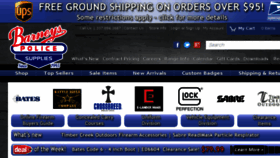 What Barneyspolicesupplies.com website looked like in 2018 (6 years ago)