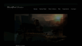 What Blackpoolstudios.com website looked like in 2018 (7 years ago)