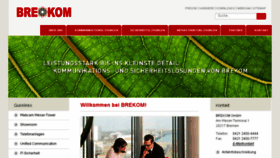 What Brekom.net website looked like in 2018 (6 years ago)