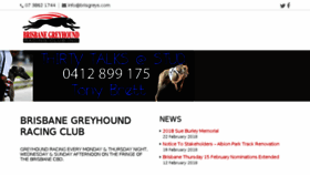What Brisgreys.com website looked like in 2018 (6 years ago)