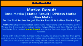 What Bossmatka.org website looked like in 2018 (6 years ago)
