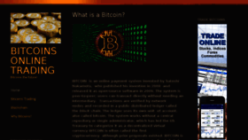 What Bitcoins-onlinetrading.com website looked like in 2018 (6 years ago)