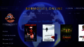 What Bobmovies.online website looked like in 2018 (6 years ago)