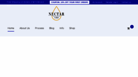 What Buynectarcbd.com website looked like in 2018 (6 years ago)