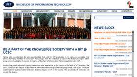 What Bit.lk website looked like in 2018 (6 years ago)