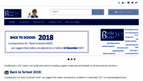 What Books247.co.za website looked like in 2018 (6 years ago)
